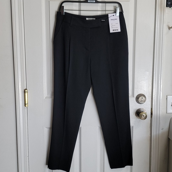 NWT Max & Moi Black Cropped Trouser Sz. 36 - Picture 2 of 10